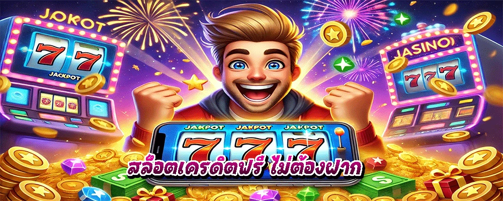 สล็อตเครดิตฟรี ไม่ต้องฝาก